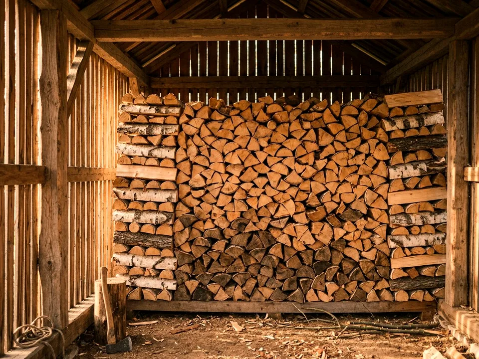 Круговая поленница holzhausen, Псков, улица Берёзовая, 4